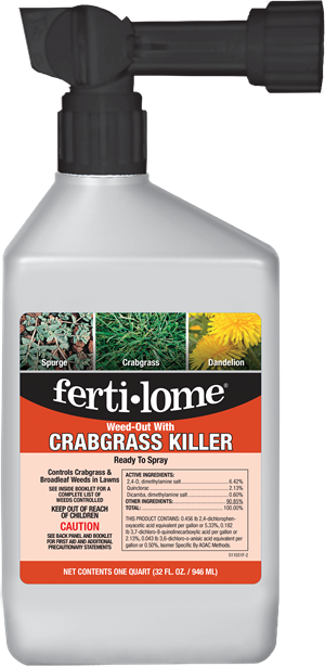 Weed-Out with Crabgrass RTS