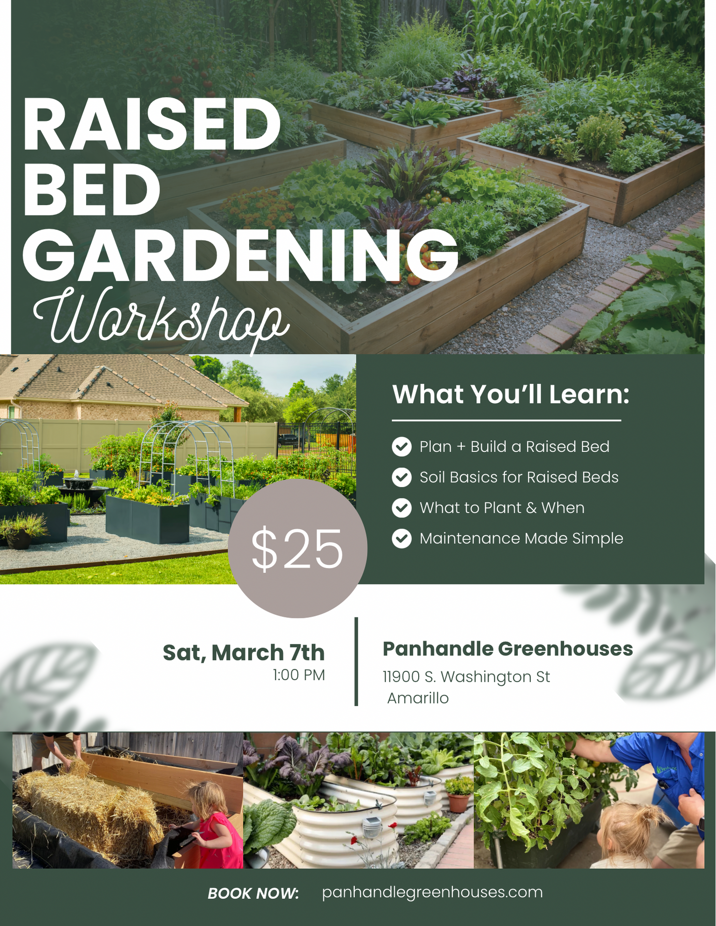 Raised Bed Gardening Workshop