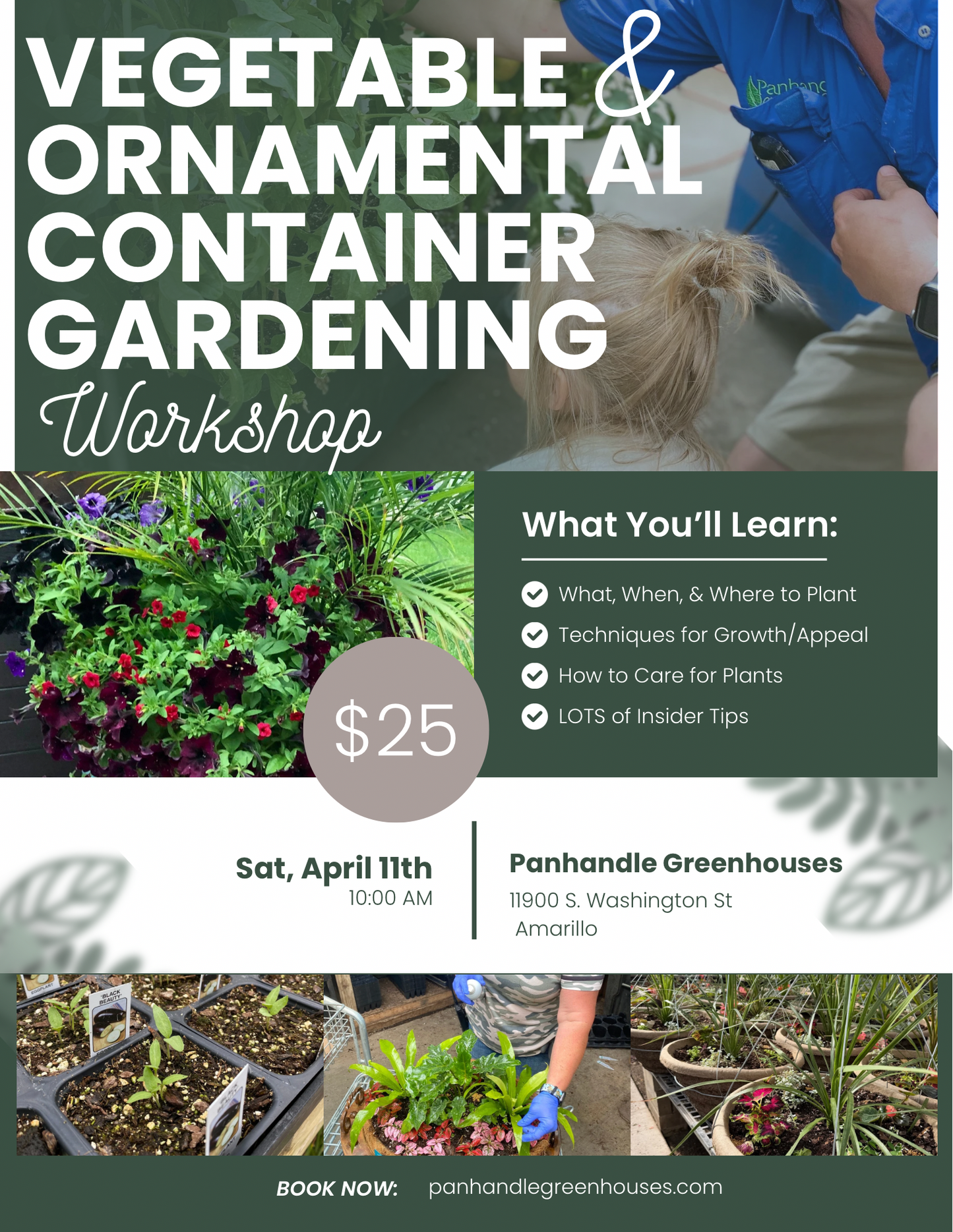 Vegetable and Ornamental Container Gardening