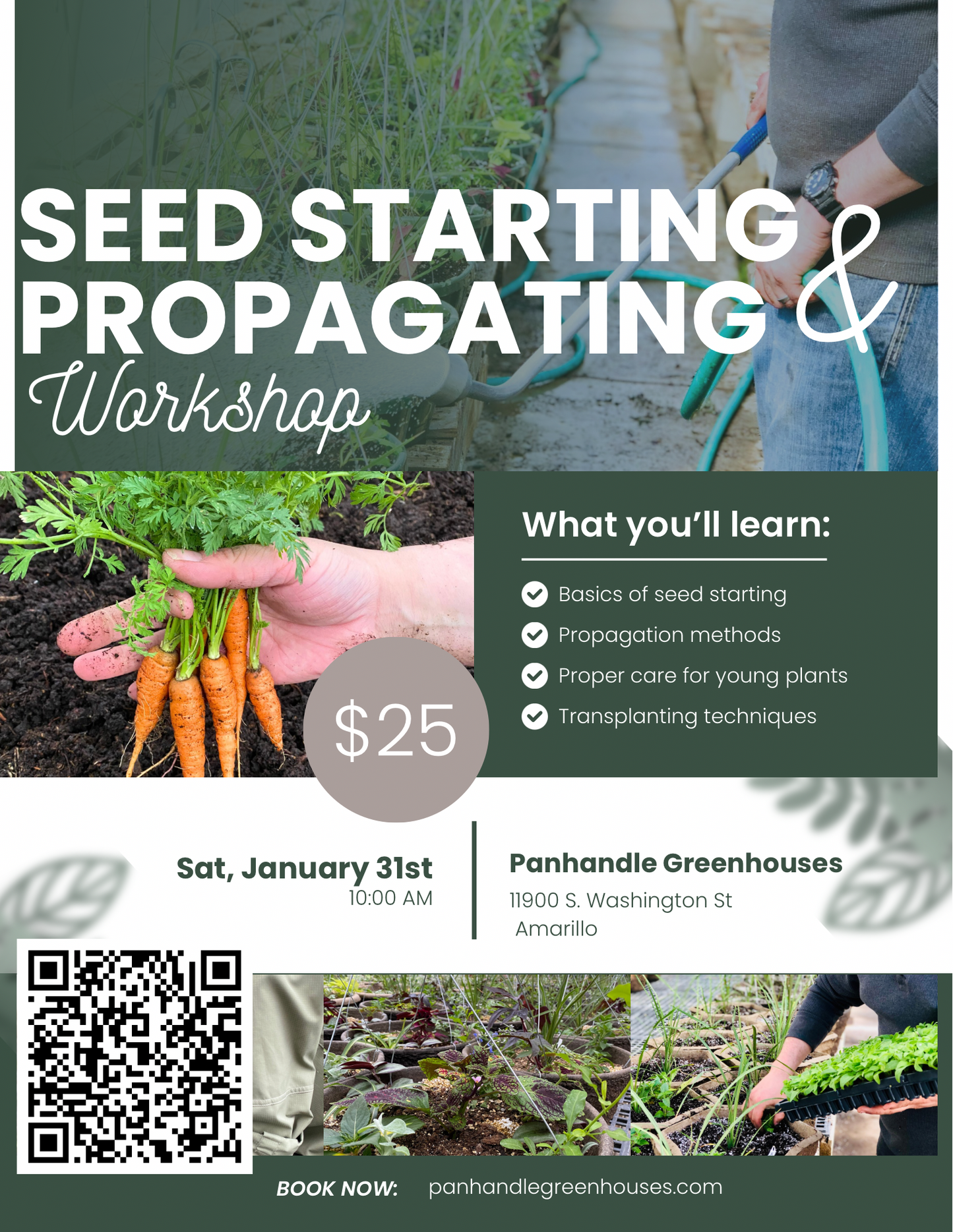 Seed Starting & Propagation Workshop