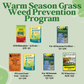 Warm Season Grass Weed Prevention Program