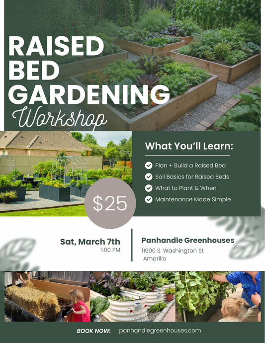 Raised Bed Gardening Workshop